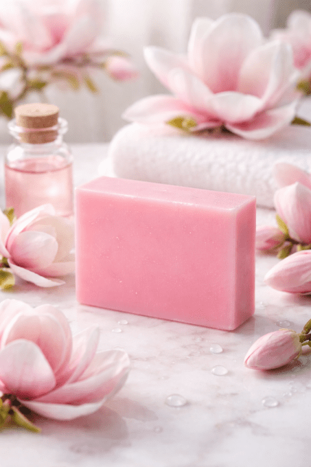 Savon doux " Le fleuri" - Magnolia