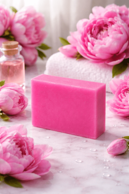 Savon doux " Le fleuri" - Pivoine